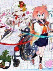 AI动漫《纸鸢与机械心》官方海报